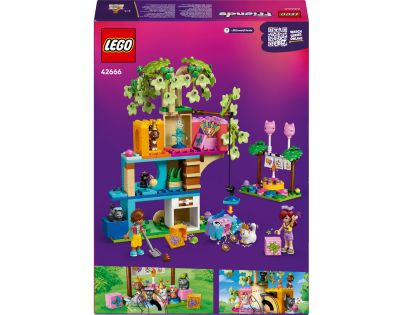 LEGO® Friends 42666 Mačacia narodeninová oslava a domček na strome