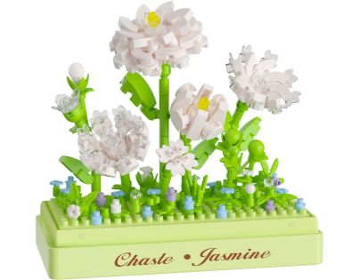 KOCO Stavebnica mini KOCO Jasmín plast 285ks v krabičke 11x12x5cm