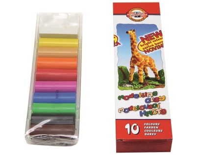 Koh-i-noor Modelovacia hmota 10 farieb 200 g - Poškodený obal