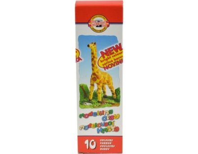 Koh-i-noor Modelovacia hmota 10 farieb 200 g - Poškodený obal
