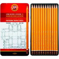 Koh-i-noor Sada grafitových trojbokých ceruziek 12 ks FSC certifikát