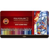 Koh-i-noor Sada pasteliek umeleckých Polycolor 72 ks loď 2