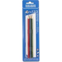 Koh-i-noor Sada trojbokých grafitových ceruziek 1802 1 2 3 2