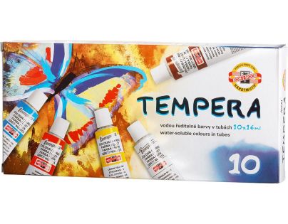 Koh-i-noor Temperové farby sada 10 x 16 ml