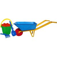 Toy Detský fúrik na piesok plastový veľký s príslušenstvom Toy Detský fúrik na piesok plastový veľký s príslušenstvom