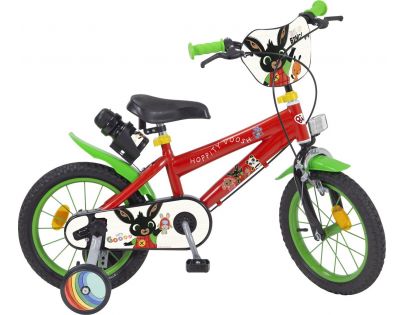 Toimsu Bicykel detský Bing zelenočervený 14