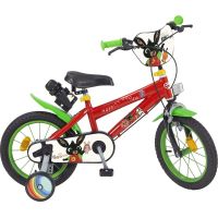 Toimsu Bicykel detský Bing zelenočervený 14