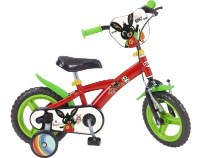 Toimsu Bicykel detský Bing zelenočervený 12