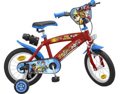 Toimsu Bicykel detský Labková patrola modročervený 14