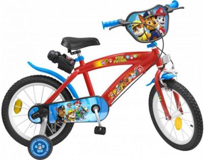 Toimsu Bicykel detský Labková patrola modročervený 16