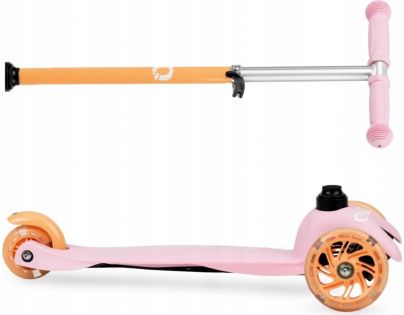 Qkids Kolobežka Lumis LED oranžová