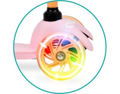 Qkids Kolobežka Lumis LED oranžová