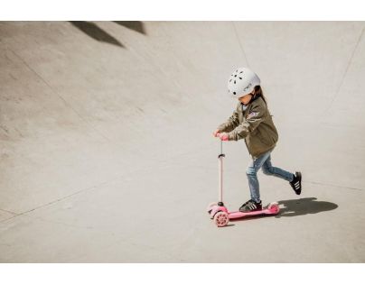Qkids Kolobežka Lumis LED oranžová
