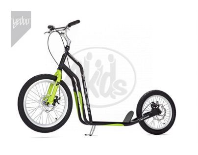 Koloběžka Mezeq Disc 20"/16" Black/Green