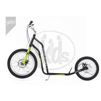 Koloběžka Mezeq Disc 20"/16" Black/Green 3