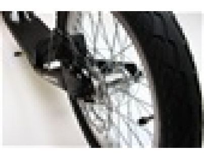 Koloběžka Mezeq Disc 20"/16" Black/Green