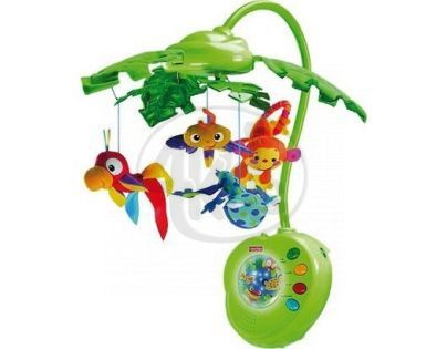 Fisher Price K3799 - Kolotoč nad postýlku Rainforest