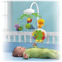 Fisher Price M9970 - Kolotoč nad postýlku reagující na dětský pláč 2