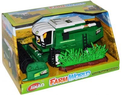 Kombajn plastový 27cm na zotrvačník s doplnkami