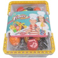 Košík ovocie 23 ks