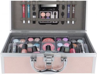 Alltoys Kozmetický kufrík ružový Eye Catcher
