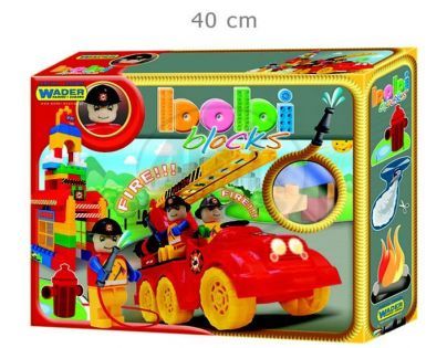 Kostky BOBI Hasiči Wader 41210