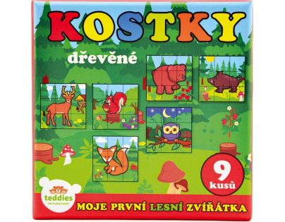Kocky kubus Moje prvé lesné zvieratká