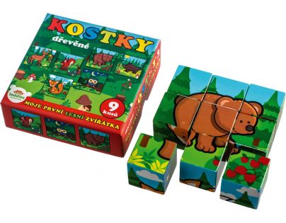 Kocky kubus Moje prvé lesné zvieratká