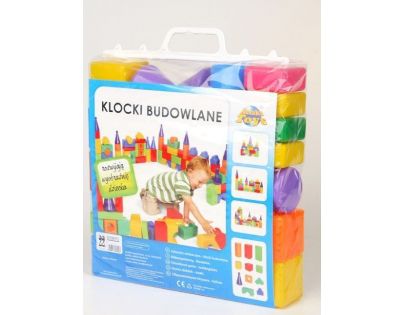 Kocky stavebné veľké 22 dielov