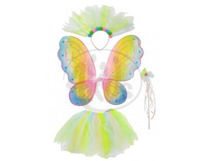 Rappa Kostým duhová víla 3-6 let