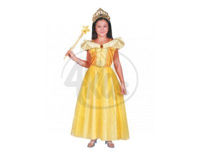 Rappa Kostým princezna Bella žlutý vel.S