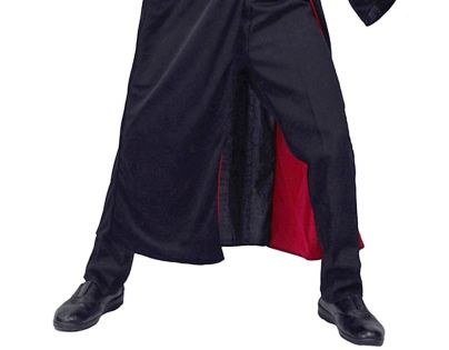 Kostým Čarodejník čierno-červený 110-120 cm