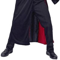 Kostým Čarodejník čierno-červený 110-120 cm 3