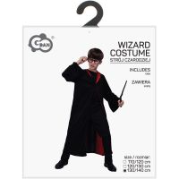 Kostým Čarodejník čierno-červený 130-140 cm 4