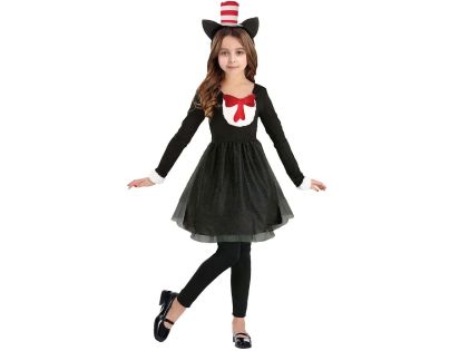 Kostým Čierna mačička 110-120 cm