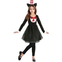 Kostým Čierna mačička 130-140 cm