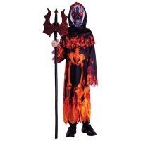 Kostým Diabol s kapucňou chlapčenskou 110-120 cm