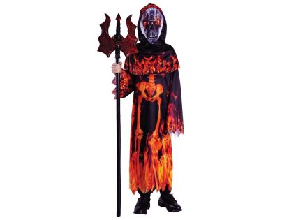 Kostým Diabol s kapucňou chlapčenskou 130-140 cm