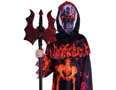 Kostým Diabol s kapucňou chlapčenskou 130-140 cm