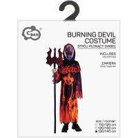 Kostým Diabol s kapucňou chlapčenskou 130-140 cm 4