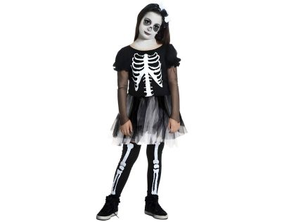 Kostým Kostlivec dievčenskú 110-120 cm