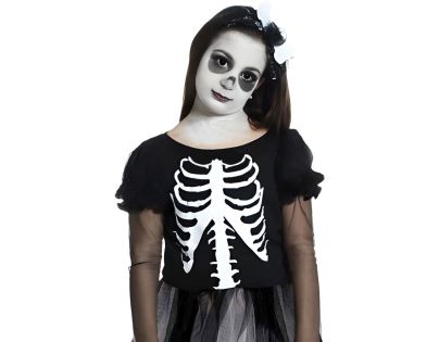 Kostým Kostlivec dievčenskú 130-140 cm