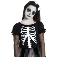 Kostým Kostlivec dievčenskú 130-140 cm 2