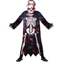 Kostým Kostlivec s maskou chlapčenskou 110-120 cm