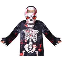 Kostým Kostlivec s maskou chlapčenskou 110-120 cm 2