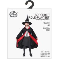 Kostým Kúzelník-Kúzelníčka 130-140 cm 4
