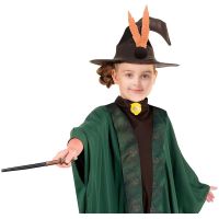 Kostým Kúzelník-Kúzelníčka zelený 130-140 cm 2