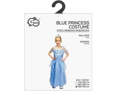 Kostým Ľadová princezná 130-140 cm