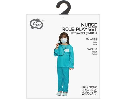 Kostým Lekár-Lekárka 130-140 cm