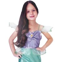 Kostým Morská víla zelený 110-120 cm 2